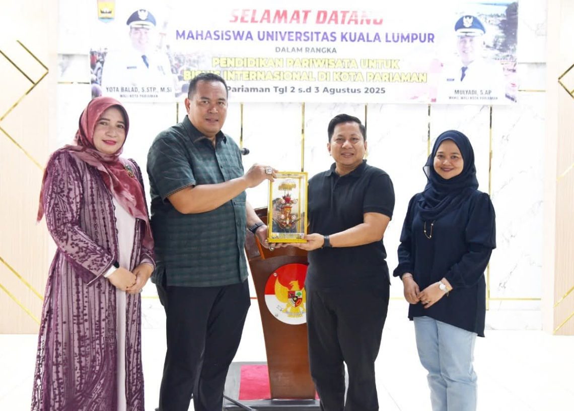 Pemerintah Kota Pariaman Sambut Kunjungan Mahasiswa Universitas Kuala Lumpur