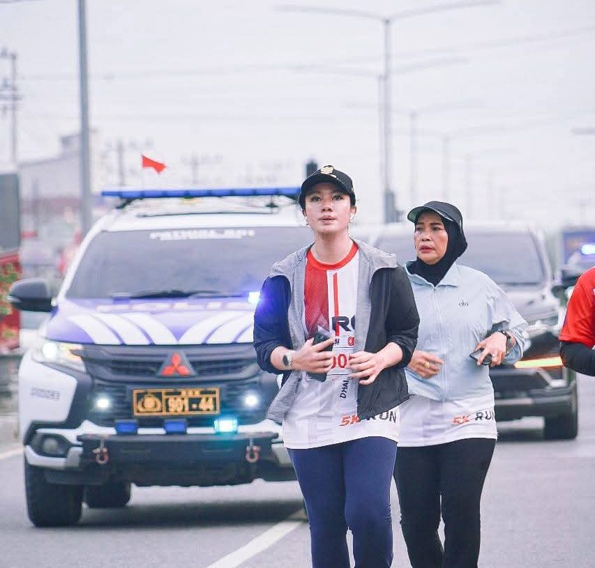 Kucing Pun Tak Dapat Melintas di Jalan Lintas : Jadi Lautan Langkah, Dharmasraya 5K Fun Run 2025