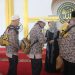 Wakil Bupati Dharmasraya Lepas 60 Jamaah Umroh di Mesjid Agung