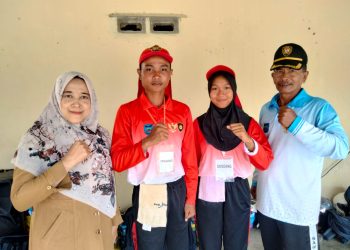 Bambang dan Sondang, “Pak Lurah dan Buk Lurah Desa Bahagia” Paskibraka Sawahlunto