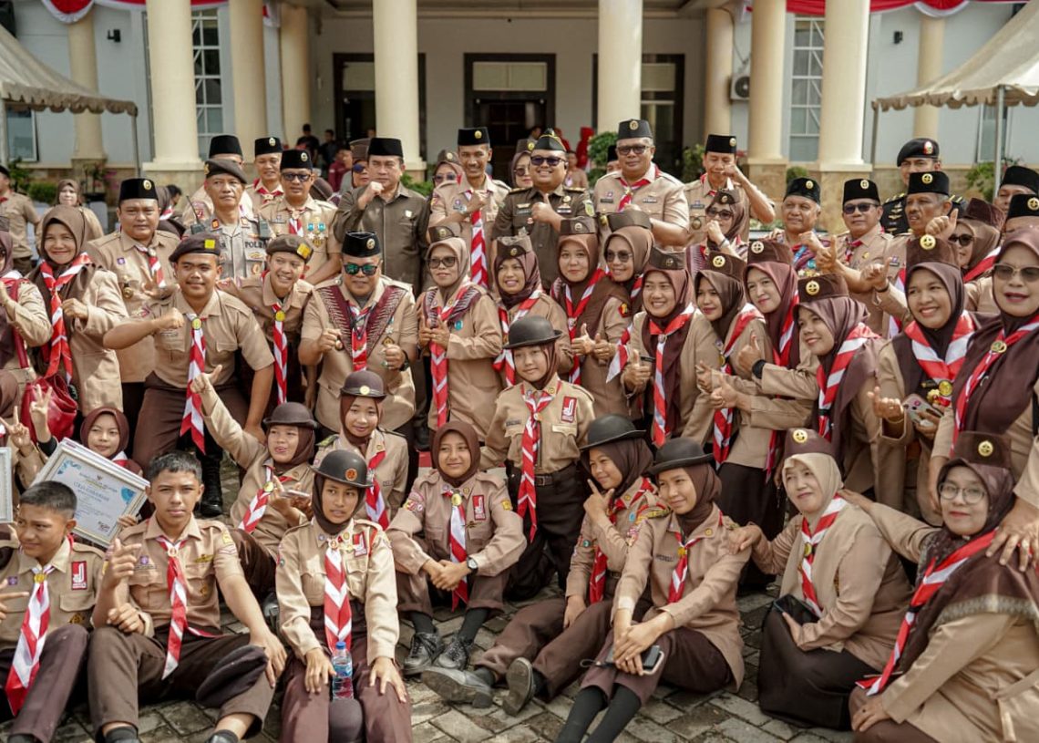 Di Peringatan Hari Pramuka ke-64, Wabup Yulian Ajak Gerakan Pramuka Aktif dalam Pengabdian Masyarakat