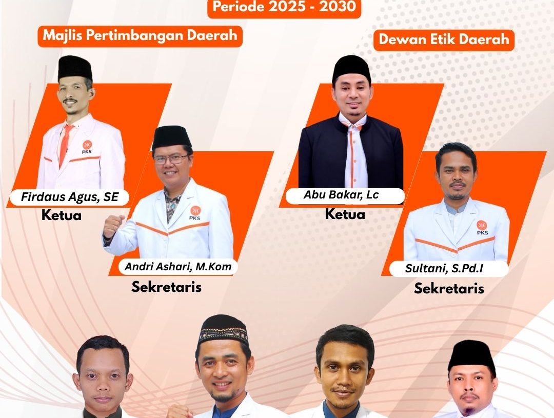 Adib Fadhil Kembali Nahkodai PKS Tanah Datar Periode 2025–2030