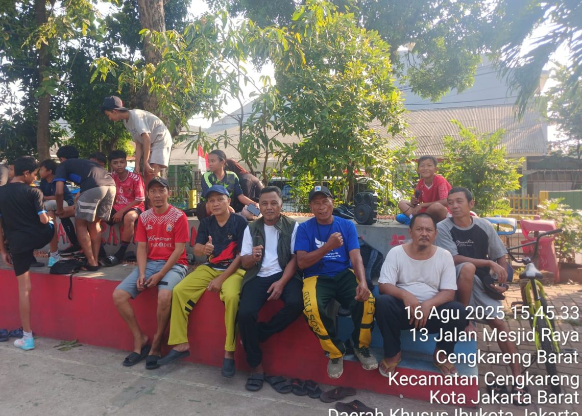 RW 02 Cengkareng Barat Gelar Beragam Lomba Meriahkan HUT RI ke-80