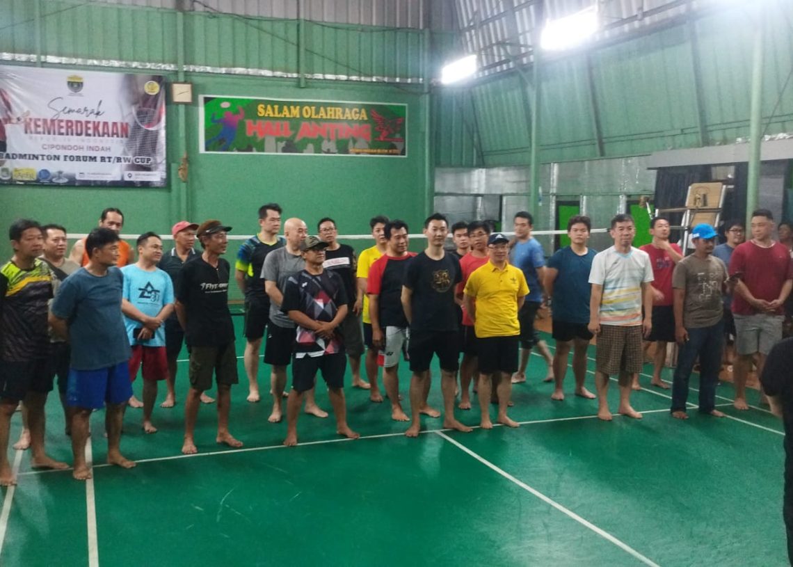 Kelurahan Cipondoh Meriahkan HUT RI ke-80 dengan Turnamen Olahraga Antarwarga