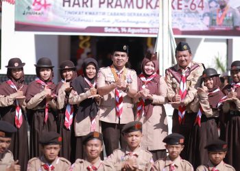Walikota Ramadhani Pimpin Upacara Peringatan Hari Pramuka ke-64
