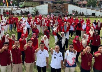 Semarak HUT RI ke-80 di Lingkungan Setda Solok, ASN Larut dalam Perlombaan