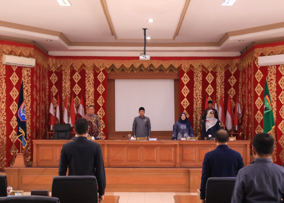 Pemko Payakumbuh Sampaikan Nota Pengantar Rancangan KUA dan PPAS APBD Tahun Anggaran 2026