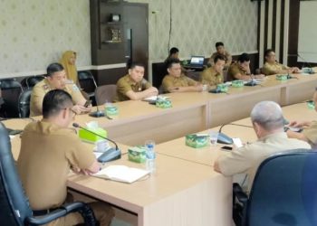 Sekda M. Rahmatullah Pimpin Rakor TPP ASN di Lingkungan Pemkab OKU Selatan