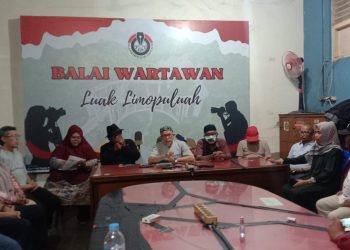 Ikatan Pedagang Pasar Payakumbuh Menduga Kebakaran yang Terjadi adalah Unsur Kesengajaan