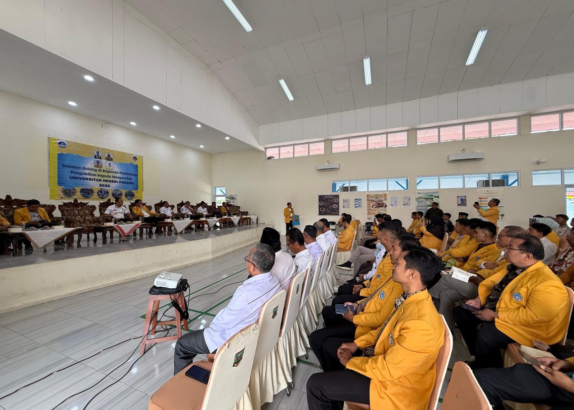 Wabup Candra Apresiasi Kegiatan Pengabdian Masyarakat Mahasiswa UNP