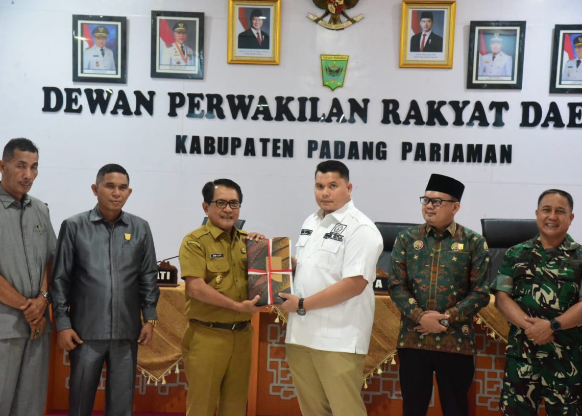 Rancangan Perubahan APBD 2025 Padang Pariaman Turun, Bupati JKA : Defisit Harus Diseimbangkan