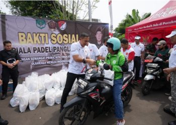 Pangdam Jaya Tinjau Bakti Sosial Korem 052/Wkr