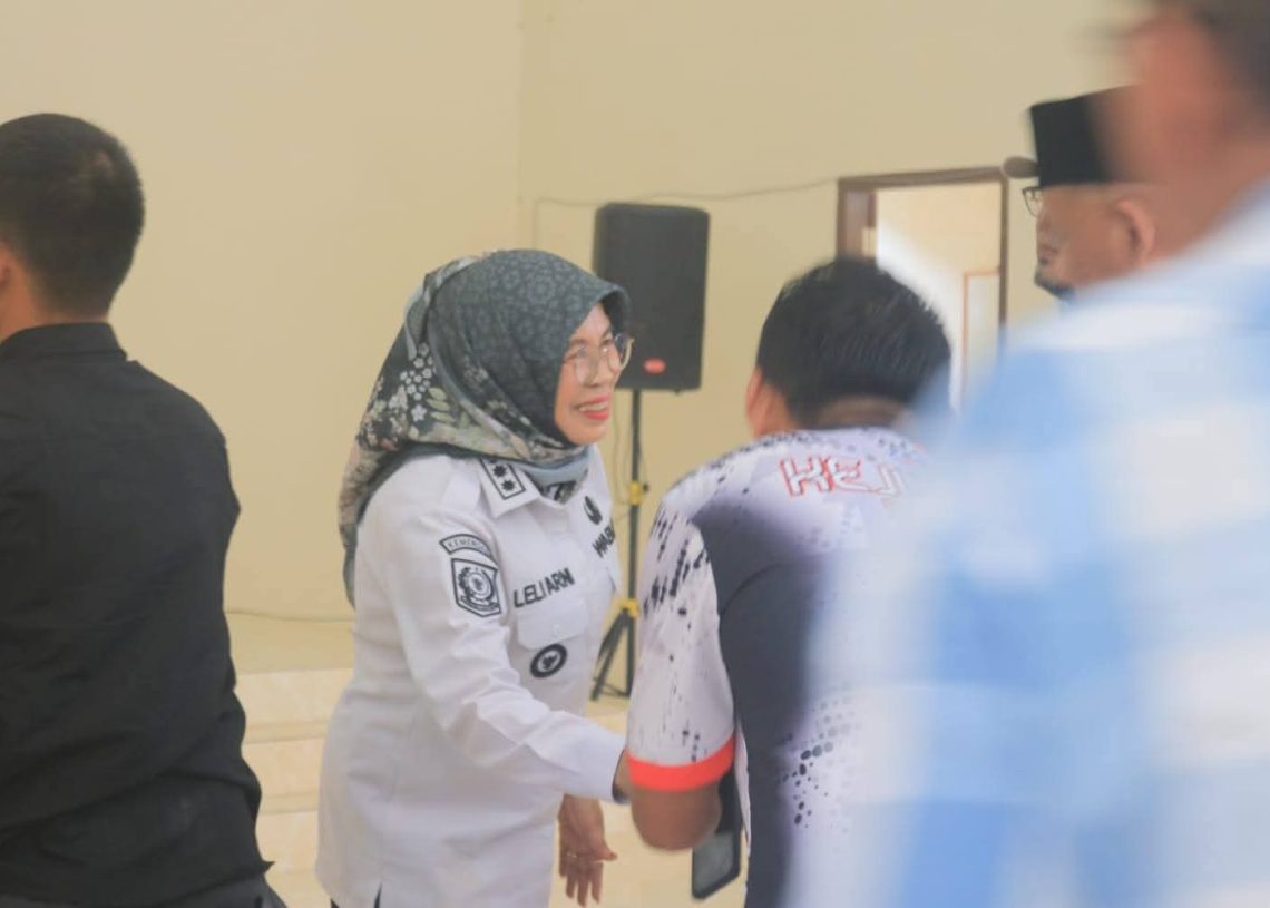 Wakil Bupati Leli Arni Buka Musorkab KONI Dharmasraya 2025
