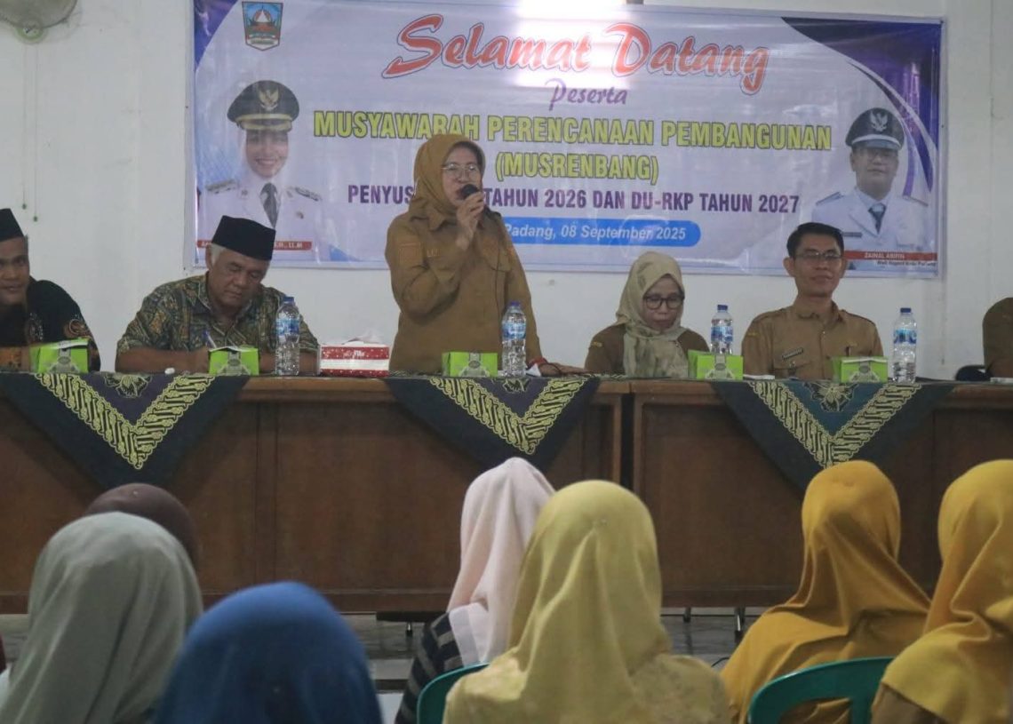 Musrenbang Nagari Koto Padang Digelar, Wabup Leli Arni Tekankan Prioritas Pembangunan