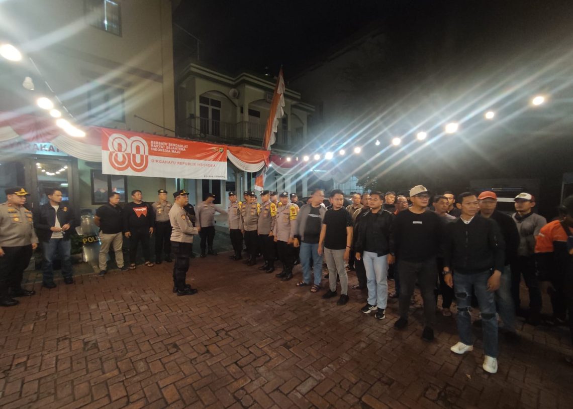 Patroli Tiga Pilar Tambora Antisipasi Tawuran dan Begal, Situasi Kondusif