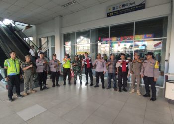 Apel Patroli Gabungan Tiga Pilar Tambora Antisipasi Gangguan Kamtibmas