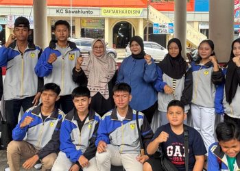 Atlet Karate FORKI Kota Sawahlunto Belaga Kejuaraan Karate Shukaido Open Series I di Padang