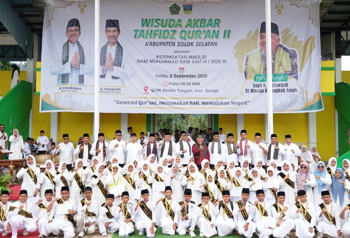 Pemkab Solok Selatan Akan Umrohkan 10 Penghafal Quran Terbaik Tahun Depan