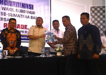 Rakor Kepala Daerah se-Sumbar, Wawako Elzadaswarman Berkomitmen Percepatan Pembangunan Daerah