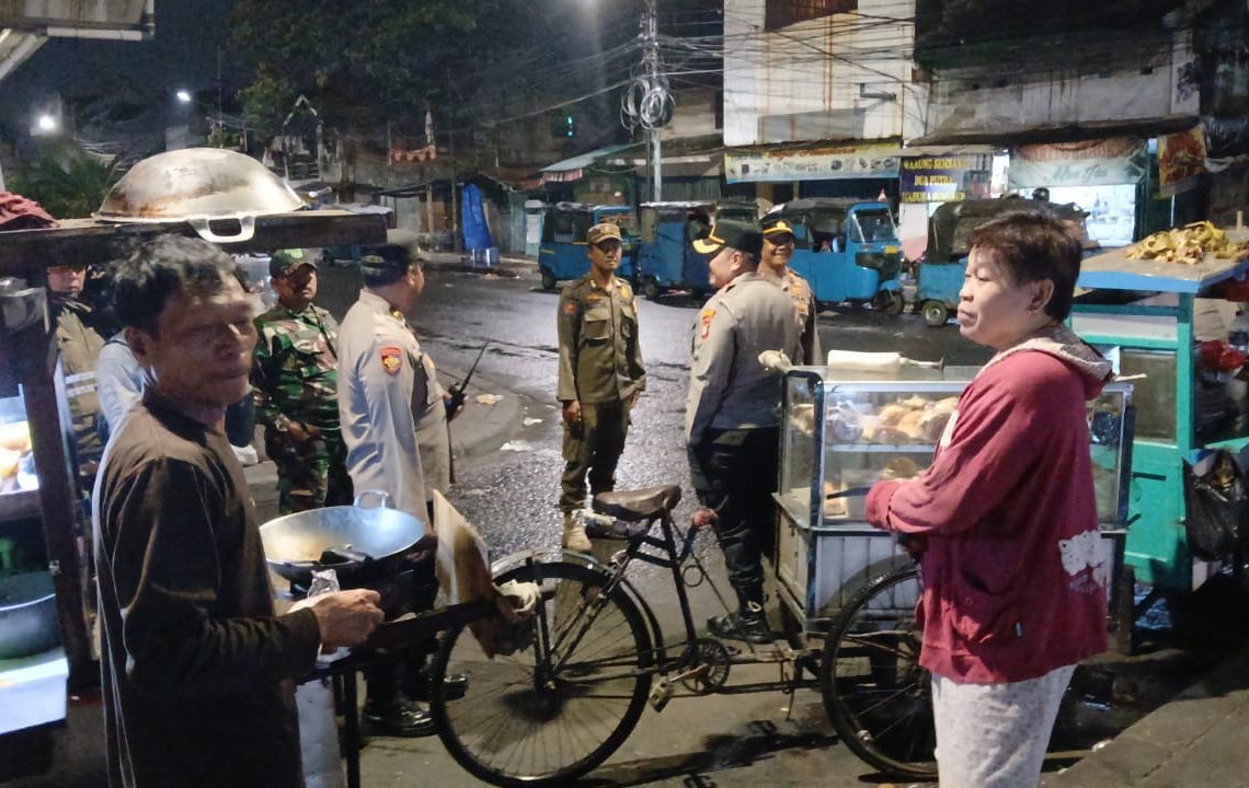 Patroli Tiga Pilar Tambora Gelar KRYD, Antisipasi Gangguan Kamtibmas