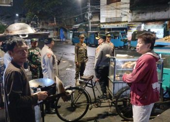 Patroli Tiga Pilar Tambora Gelar KRYD, Antisipasi Gangguan Kamtibmas