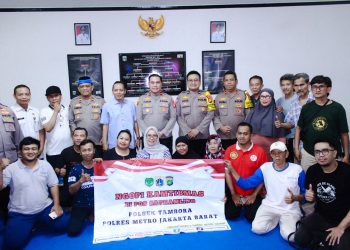 Ngopi Kamtibmas, Polsek Tambora Perkuat Sinergi dengan Warga Tanah Sereal