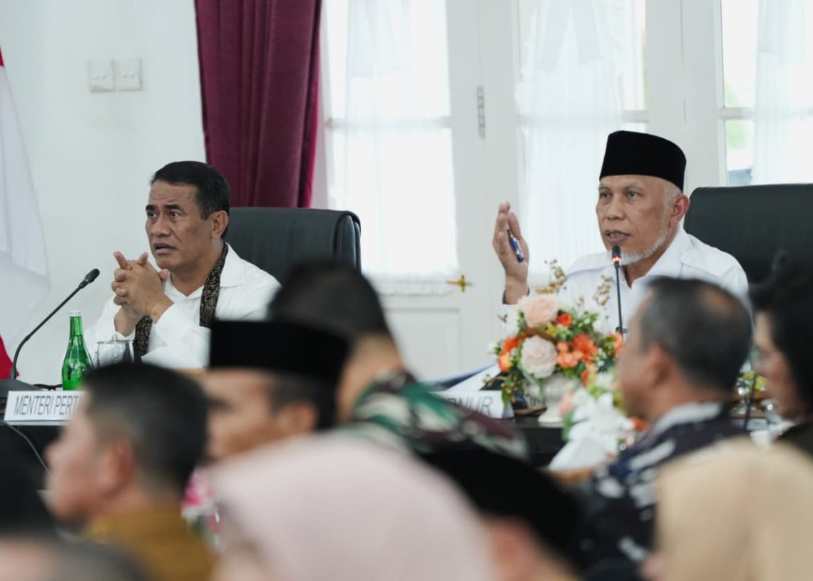 Mentan Andi Sulaiman Siap Mendukung Penuh Hilirisasi Gambir di Sumbar