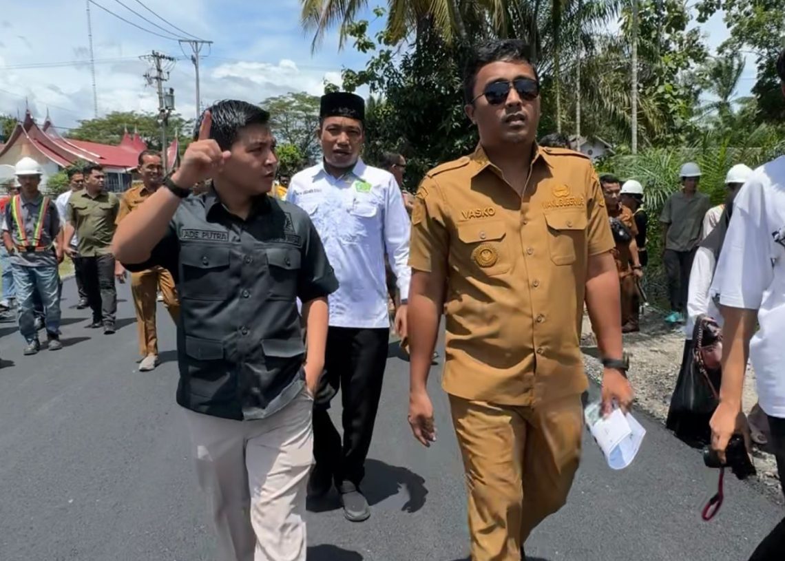 Masyarakat Pasbar Sambut Pembangunan Jalan Kawasan Maligi, Dulu Rusak Parah Sekarang Mulus