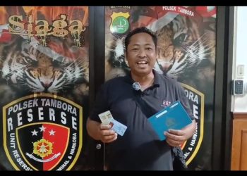 Polsek Tambora Berhasil Amankan Motor Curian, Pelaku Masih Dalam Pengejaran