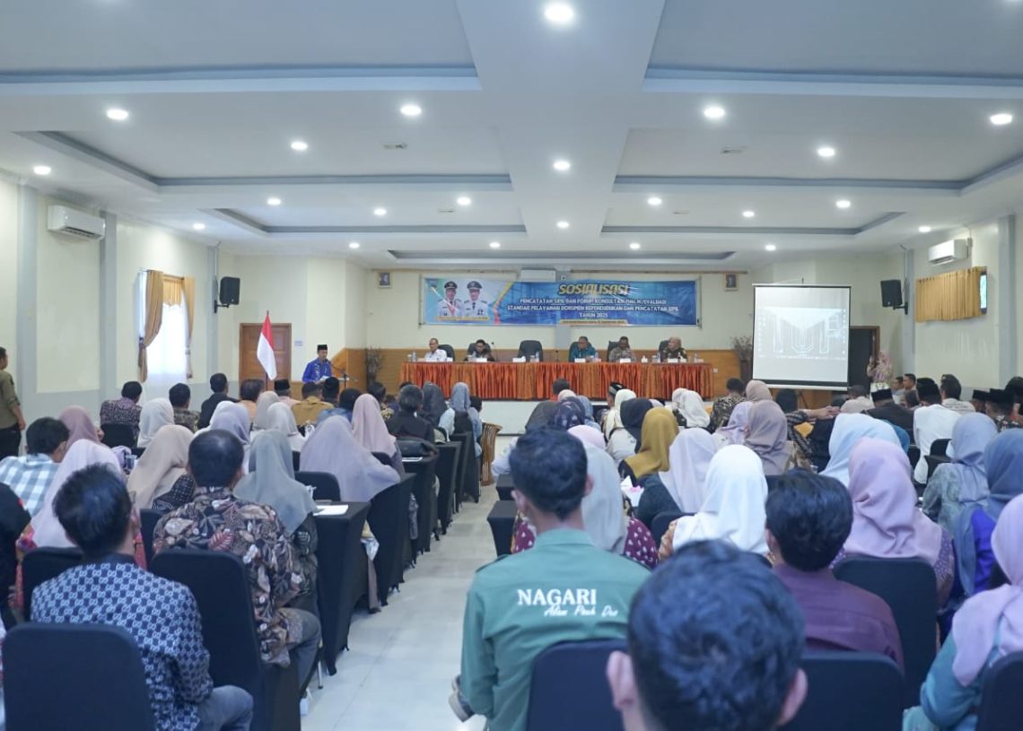 Pemkab Solok Selatan Sorot Data Kependudukan yang Tak Tercatat di Dukcapil