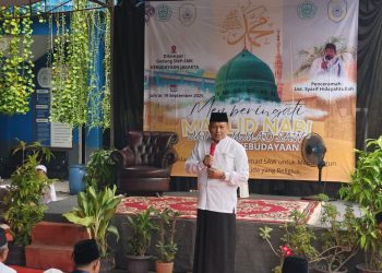 Ketua DKI Geram Ingatkan Darurat Narkoba saat Maulid Nabi di Sekolah Kebudayaan Semanan