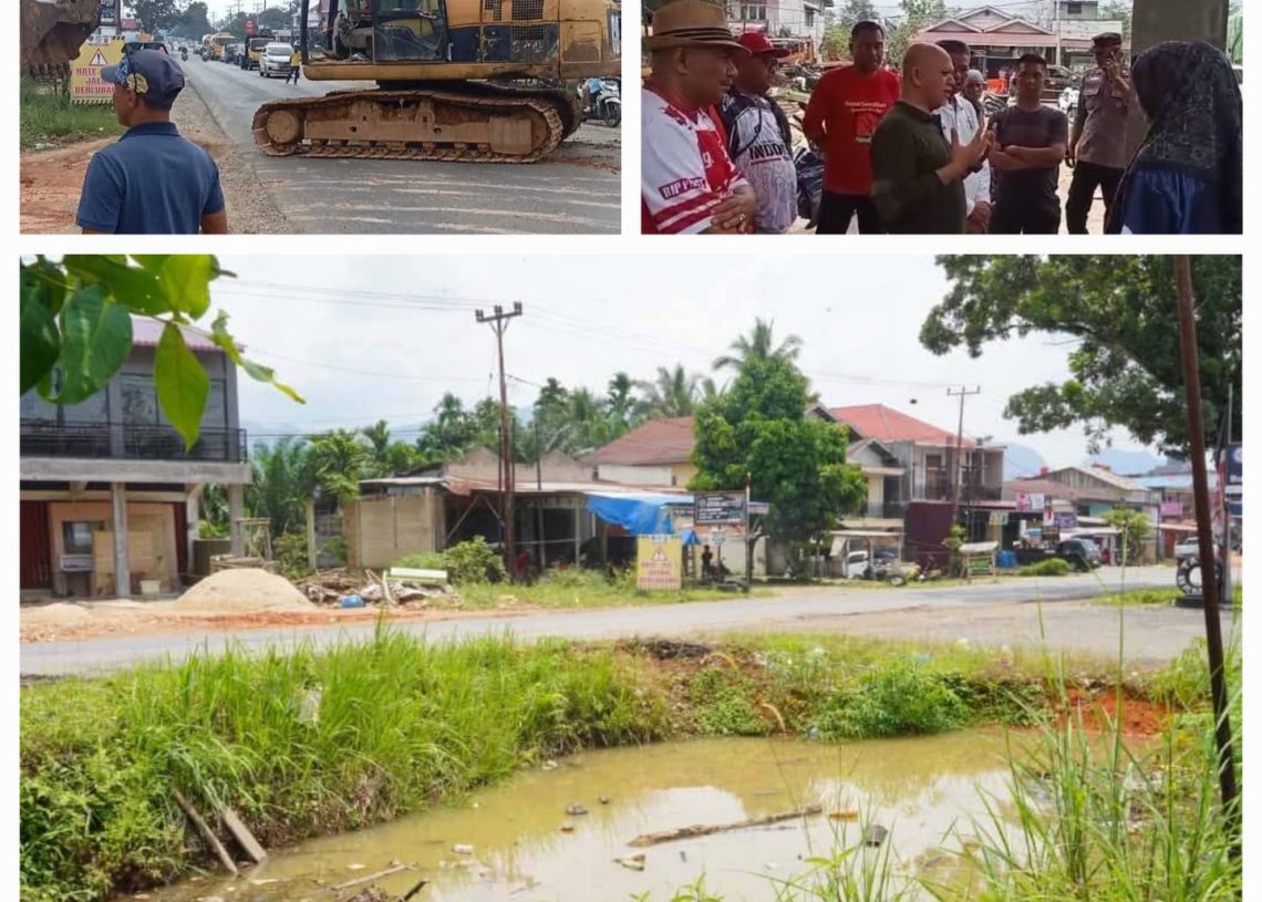 Drainase Tertutup Bangunan Baru, Genangan Hujan Rendam Rumah Warga