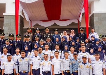 Peringatan Hari Ulang Tahun Perhubungan Nasional ke-55 di Kabupaten Solok Berlangsung Khidmat