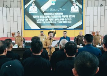 Bupati Khairunas Kukuhkan 31 Pengurus FP-TJSLP