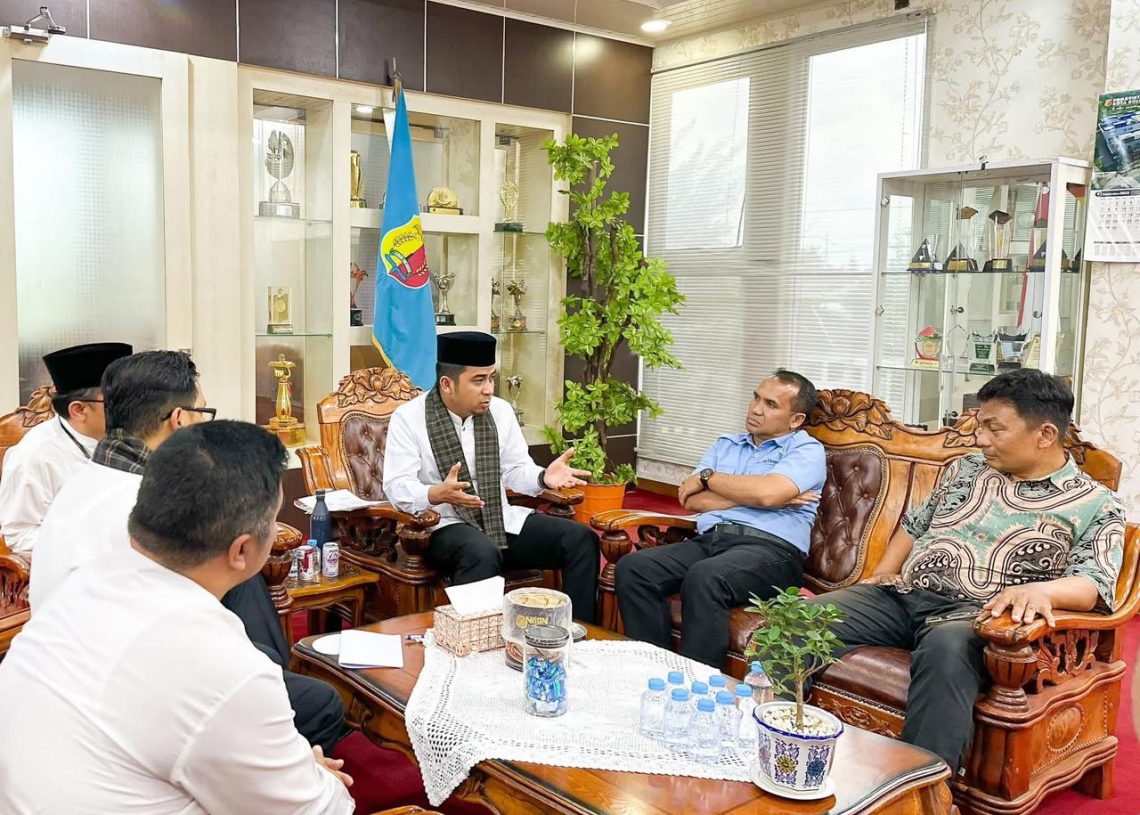 Wako Ramadhani Terima Audiensi Jajaran Harian Padang Ekspres