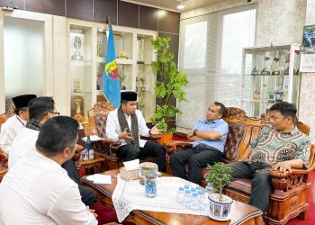 Wako Ramadhani Terima Audiensi Jajaran Harian Padang Ekspres