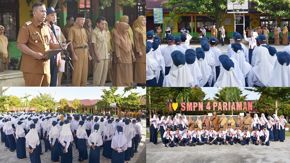 Jadi Irup di SMPN 4, Pesan Wawako Mulyadi : Pendidikan adalah Kunci Utama