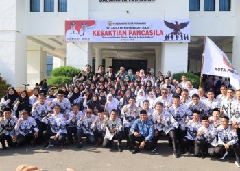 77 Peserta Kontingen PGRI Kota Pariaman Berlaga di Porsenijar Tingkat Sumbar