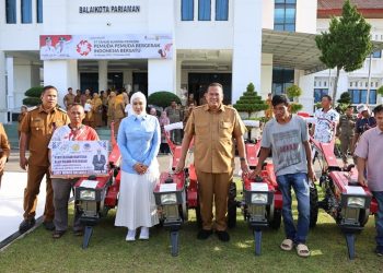 18 Kelompok Tani Kota Pariaman Terima Alsintan Tahun 2025