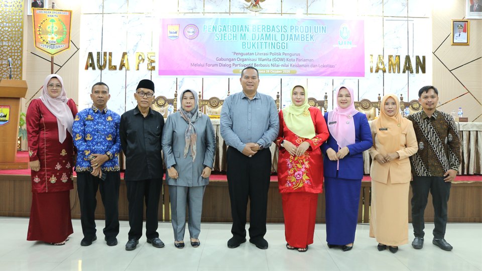 Yota Balad Sampaikan GOW Punya Peran Penting bagi Kemajuan Pembangunan Kota Pariaman