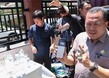 Pemasangan Hibah Filter Air dari Jepang di SMPN 2 Pariaman Hampir Selesai