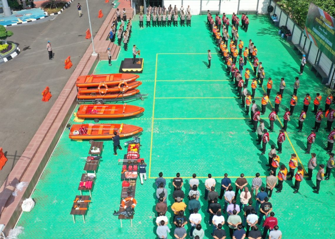 Polres Metro Jakarta Barat Pastikan Kesiapan Sarana dan Prasarana Hadapi Potensi Bencana di Wilayahnya