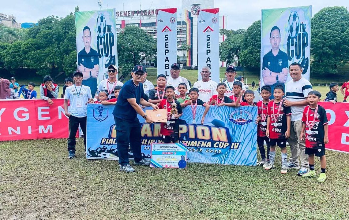SSB DSFA Dharmasraya Raih Runner Up KU-10 Yeyen Tumena Cup IV