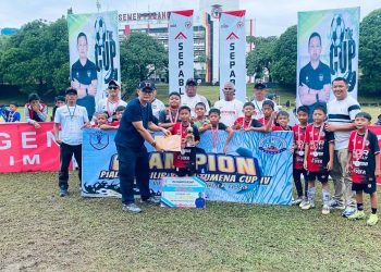 SSB DSFA Dharmasraya Raih Runner Up KU-10 Yeyen Tumena Cup IV