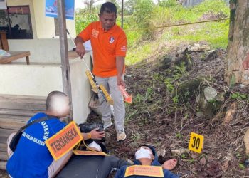 Polres Solsel Gelar Rekonstruksi Kasus Pembunuhan Berencana Dua Wanita IL dan LB