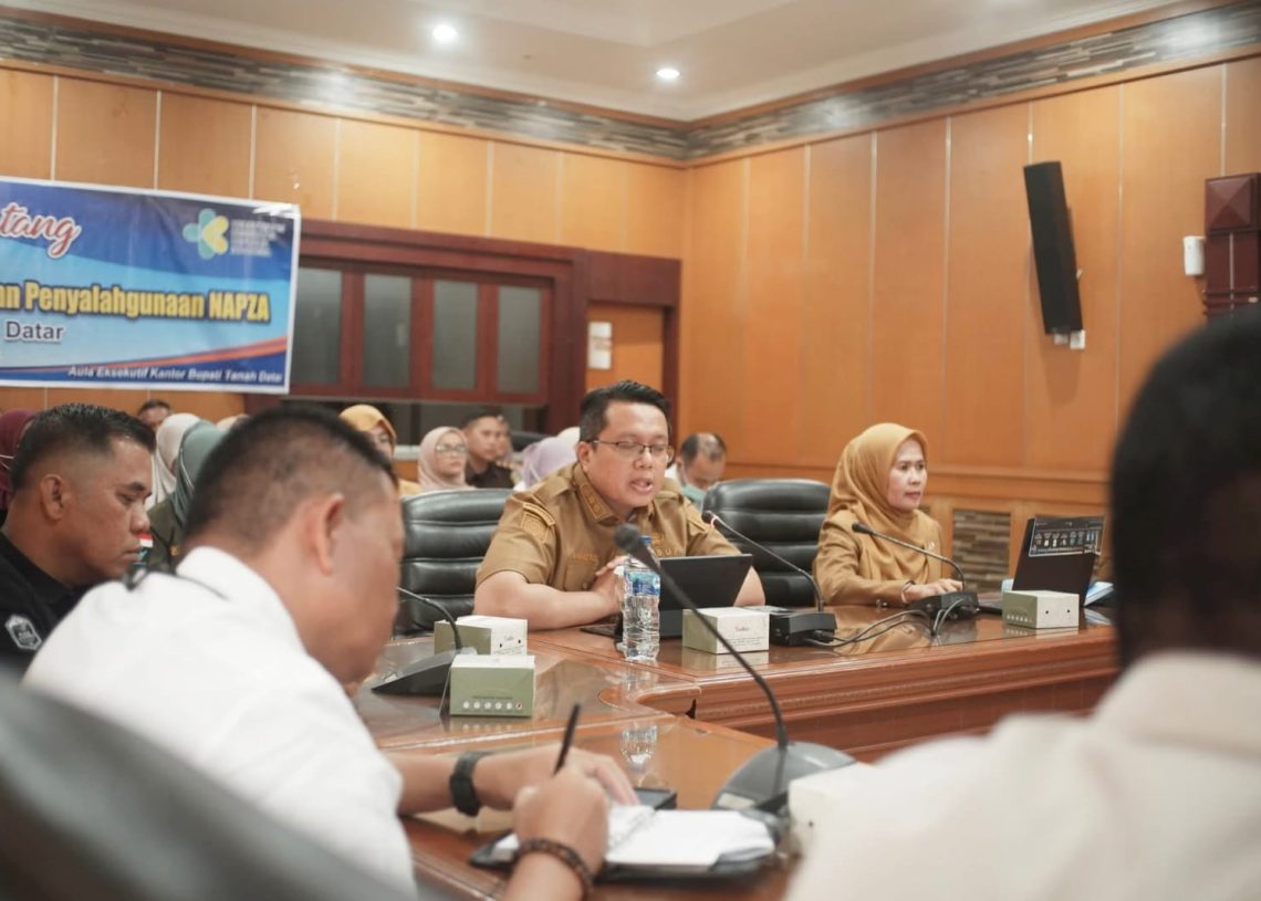 Wabup Tanah Datar : Jangan Takut Melaporkan Informasi Terkait Napza