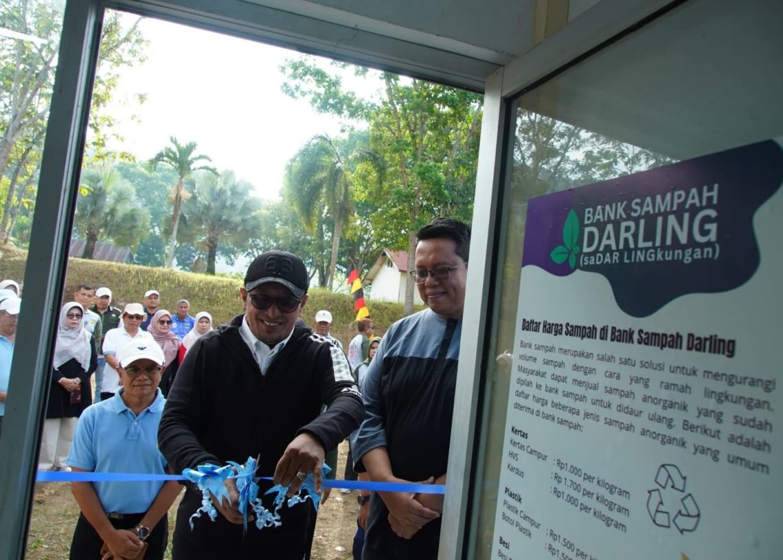 Bank Sampah Darling Diresmikan Pemkab Tanah Datar