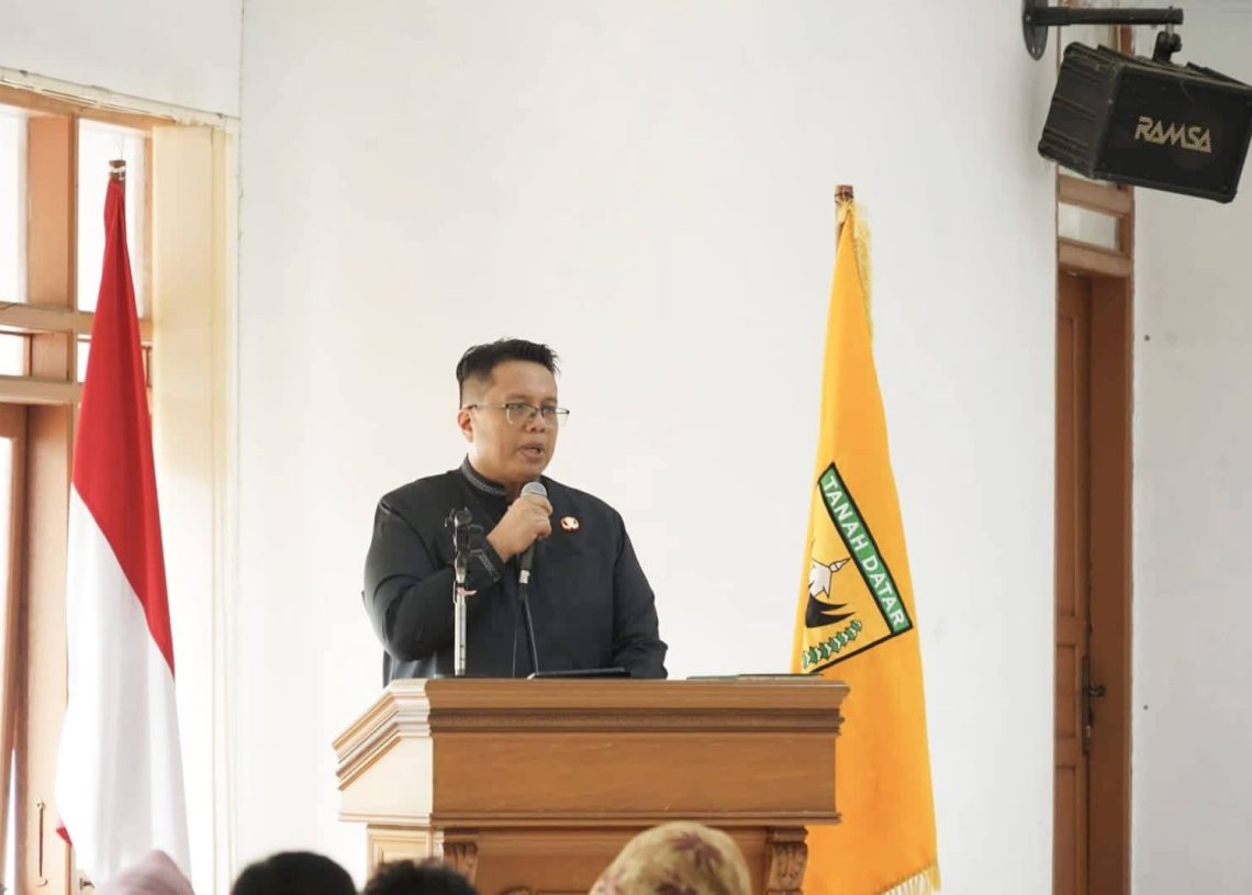 Wabup Tanah Datar Buka Sosialisasi untuk Relokasi Mandiri