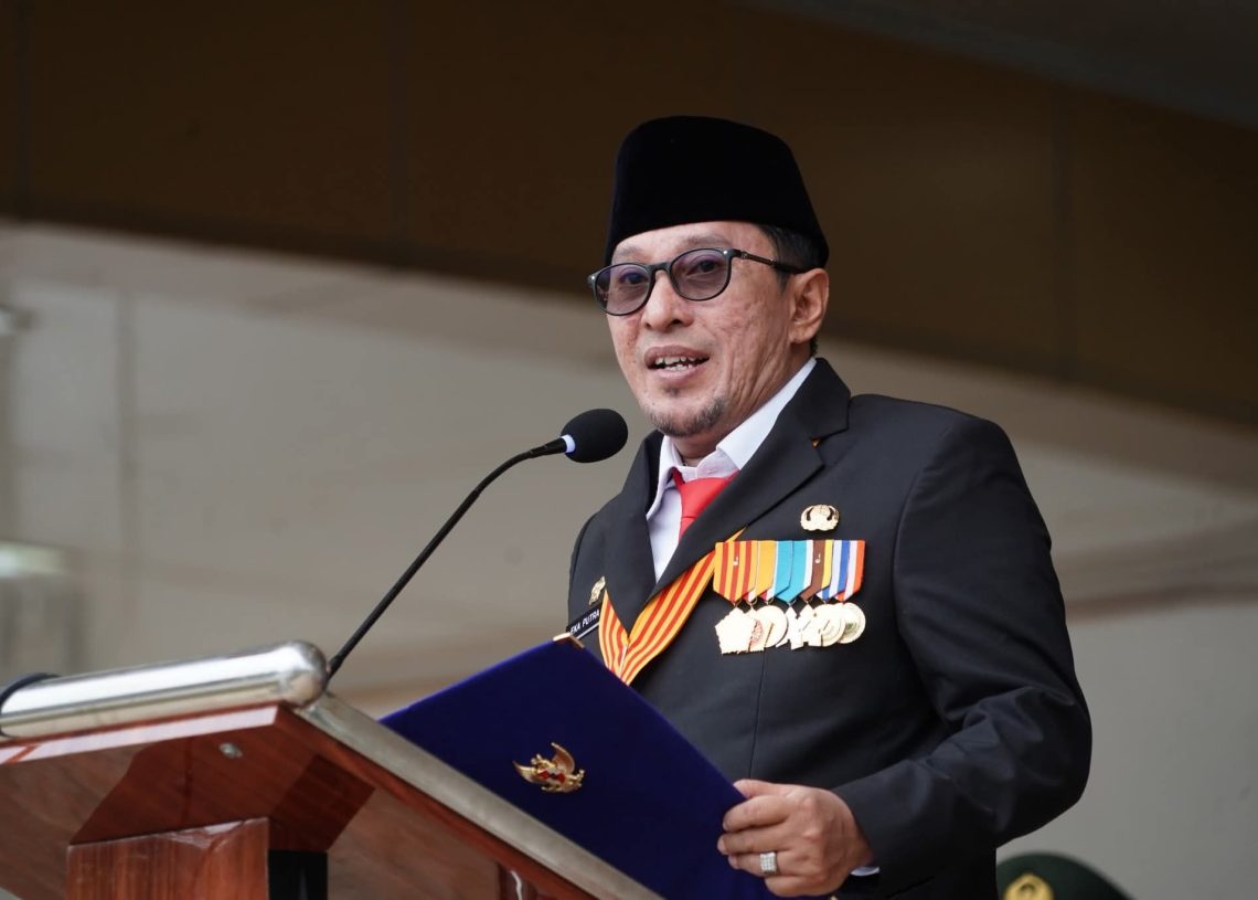 Bupati Tanah Datar Jadi Inspektur Upacara Harkirnas