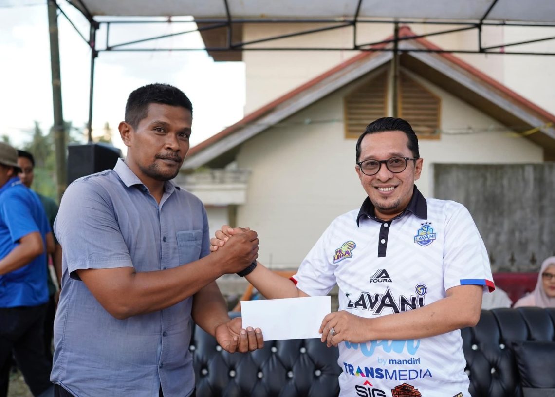 Bupati Apresiasi Panitia Pelaksana Turnamen Bola Voli Voltama Cup